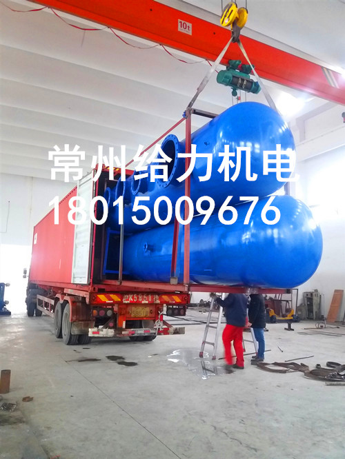 發(fā)往泰國的分集水器裝車啦！